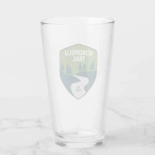 Kokopelli Trail Glas (Rückseite)