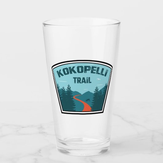 Kokopelli Trail Glas (Vorderseite)