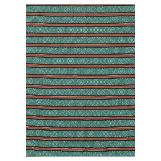 Kokopelli Tribal Sun Tischdecke (Vorderseite)