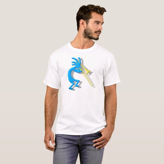 Kokopelli Trombone T-Shirt (Vorne ganz)