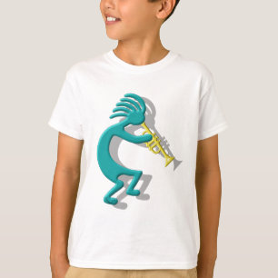 Kokopelli Trompete T-Shirt