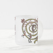 Kokopelli u. Spirale - Tasse #8 (VorderseiteRechts)