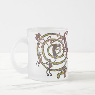 Kokopelli u. Spirale - Tasse #8