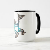 Kokopelli und Frau Petroglyph Tasse (VorderseiteRechts)