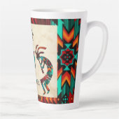 Kokopelli und Kakteen Milchtasse (Rechts)