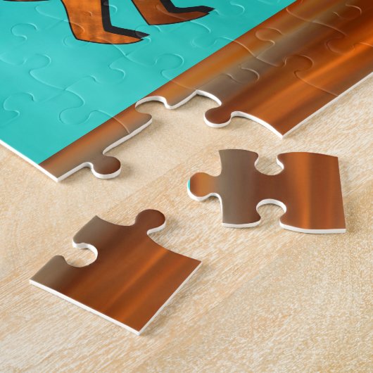 Kokopelli und Kakteen Puzzle (Seite)