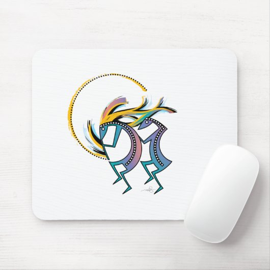 Kokopelli und Kokopelli Mana Mousepad (Mit Mouse)