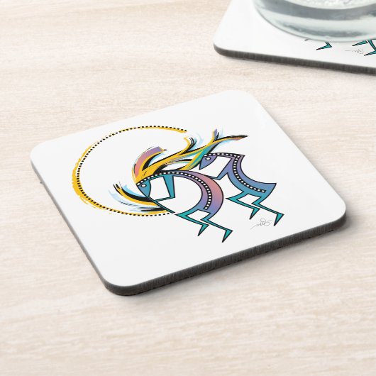 Kokopelli und Kokopelli Mana Untersetzer (Linke Seite)