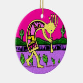 Kokopelli Viel Glück Ornament (Rechts)