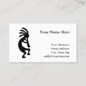 Kokopelli Visitenkarte (Vorderseite)