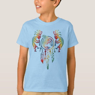Kokopelli-Wal-Traumfänger der Native Americans 1 T-Shirt