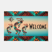 Kokopelli Welcome Doormat Fußmatte (Vorderseite)