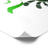 Kokopelli Wheel Print Poster (Ecke)