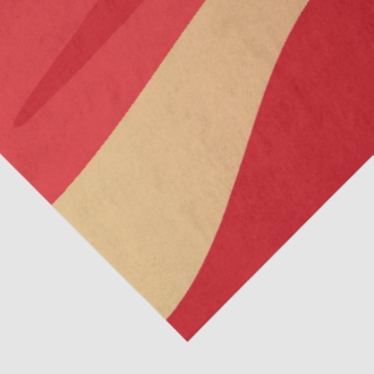 Kokopelli Wüste Sunset Southwest Decoupage Seidenpapier (Ausschnitt)