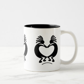 Kokopelli Zweifarbige Tasse