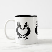 Kokopelli Zweifarbige Tasse (Links)