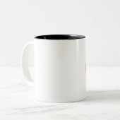 Kokopelli Zweifarbige Tasse (Vorderseite Links)