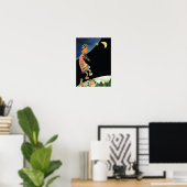 Kokopellis Traum Print Poster (Heimbüro)