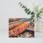 Kokoretsi Postkarte (Stehend Vorderseite)