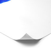 KOKORO Herz Japanischer Kalligraphiedruck Poster (Ecke)