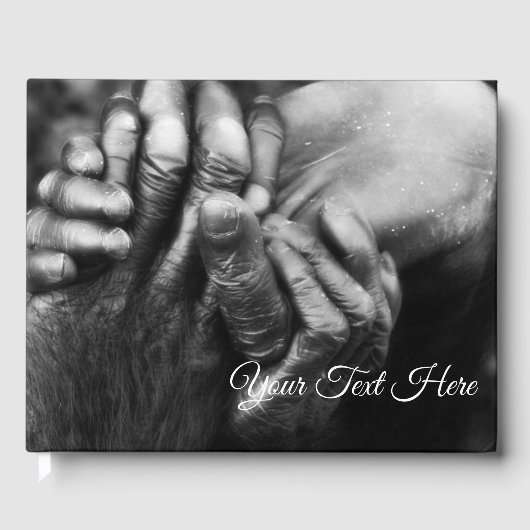 Kokos Hände Gästebuch (Vorderseite)