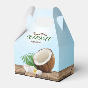 Kokos-Tropenprodukt Geschenkschachtel