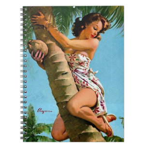 Kokosbaum Pin-up Notizblock