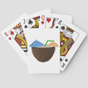 Kokosgetränk Spielkarten