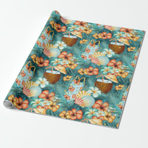Kokosgetränke Geschenkpapier