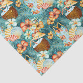 Kokosgetränke Seidenpapier (Ausschnitt)