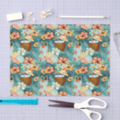 Kokosgetränke Seidenpapier (Handwerk)