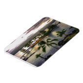 Kokosinsel Hilo Hawaii Magnet (Linke Seite)