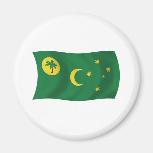 Kokosinseln Flagge Magnet