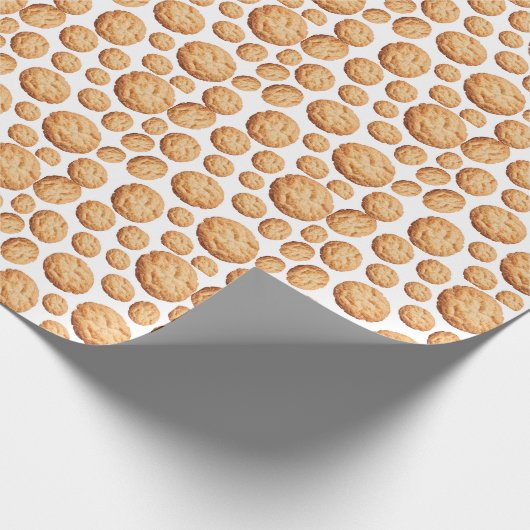 Kokoskochmuster Geschenkpapier (Ecke)