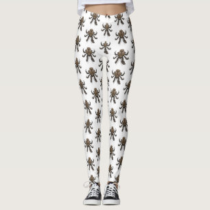 Kokoskrebs Cartoon-Illustration Leggings