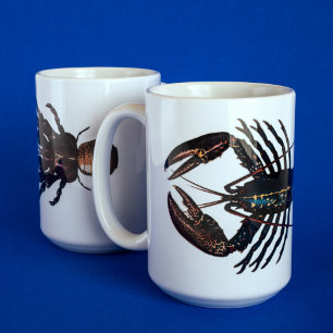 Kokoskrebs - Vintage-Design Kaffeetasse