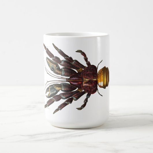 Kokoskrebs - Vintages Design Kaffeetasse (Mittel)