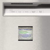 Kokoskuchen-Rezept Magnet (In Situ (Geschirrspüler))