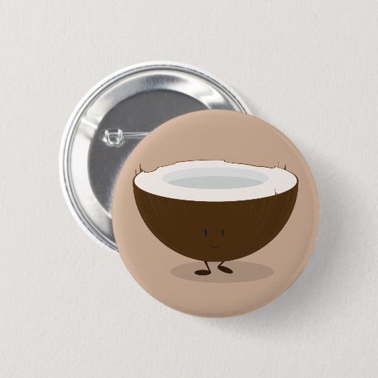 Kokosmilch Button (Vorne & Hinten)