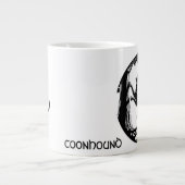 Kokosnund-Kaffee-Tasse Personalisiert Hund-Cup Jumbo-Tasse (Vorderseite)