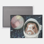 Kokosnuss-Abenteuer: August Magnet 3.5"x2.5" (Vorderseite/Rückseite)