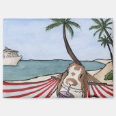 Kokosnuss-Abenteuer: June Magnet 3.5"x2.5" (Vorderseite)