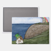 Kokosnuss-Abenteuer: März Magnet 3.5"x2.5" (Vorderseite/Rückseite)