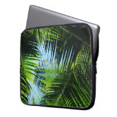 Kokosnuss-Baum-Laptop-Hülse Laptopschutzhülle (Vorderseite Links)