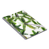 Kokosnuss-Bäume Notizblock (Rechte Seite)