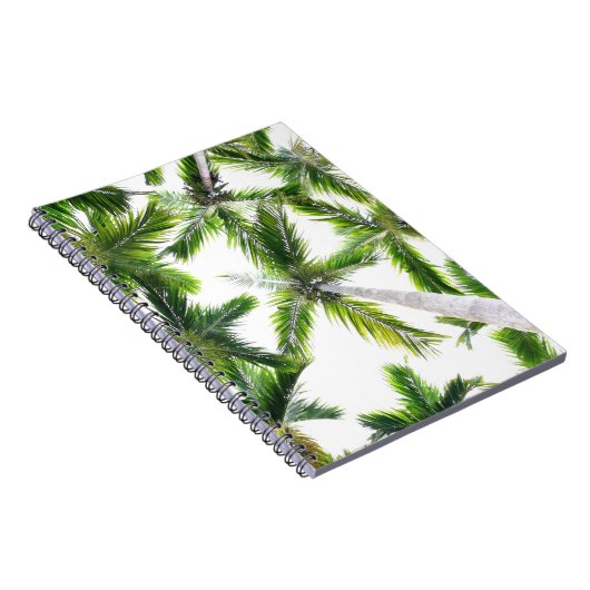 Kokosnuss-Bäume Notizblock (Rechte Seite)