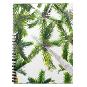 Kokosnuss-Bäume Notizblock