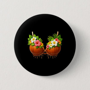 Kokosnuss-BH Halloween-Kostüm DIY Lustiger Sommer Button