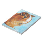 Kokosnuss die Guinea Schweinekleidung Notizblock (Rotiert)