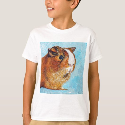 Kokosnuss die Guinea Schweinekleidung T-Shirt (Vorderseite)